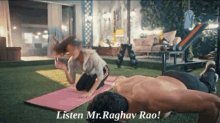 Mhrw Raghvi GIF - Mhrw Raghvi Yoga Scene GIFs