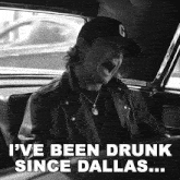 I'Ve Been Drunk Since Dallas Grant Gilbert GIF - I'Ve Been Drunk Since Dallas Grant Gilbert Drunk Since Dallas Song GIFs