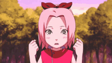 Sakura Young Sakura GIF - Sakura Young Sakura Pink Hair GIFs
