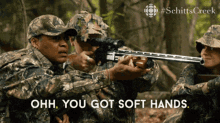Ohh You Got Soft Hands Ronnie Lee GIF - Ohh You Got Soft Hands Ronnie Lee David Rose GIFs