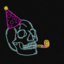 Happy Birthday Skull GIF - Happy Birthday Skull GIFs