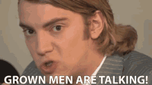 Grown Men Are Talking GIF - 5sf Grown Men Are Talking 5second Films You Tube GIFs