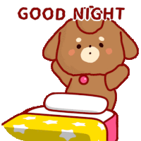 Nighty Night Beds Sticker - Nighty Night Beds Goodnight Stickers