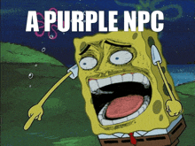 Purple Npc GIF - Purple Npc Sarcasm GIFs