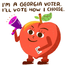 im a georgia voter ill vote how i choose freedom vote i voted