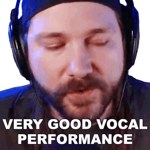 Very Good Vocal Performance Michael Kupris Sticker - Very Good Vocal Performance Michael Kupris Become The Knight Stickers