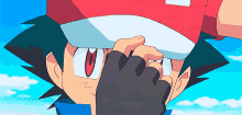 Ash Ketchum Ash Adjusting Hat GIF - Ash Ketchum Ash Adjusting Hat Pokemon Xy GIFs