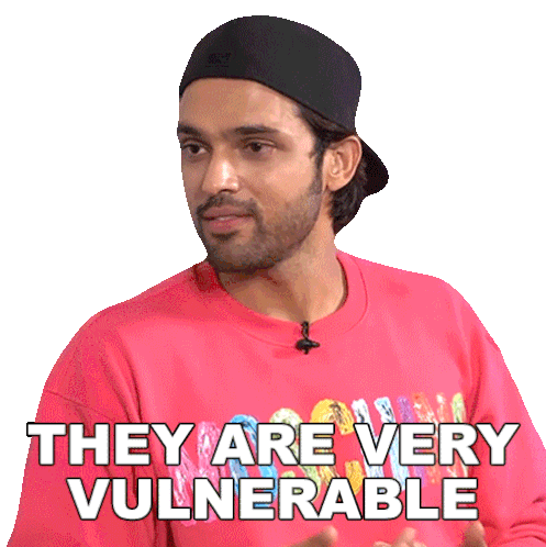 They Are Very Vulnerable Parth Samthaan Sticker - They Are Very Vulnerable Parth Samthaan Pinkvilla Stickers