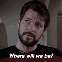 where will we be william riker star trek the next generation where are we going to go