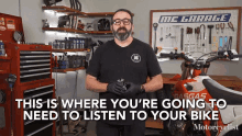 Where You Need To Listen To Your Bike Listen To Your Motorcycle GIF - Where You Need To Listen To Your Bike Listen To Your Motorcycle Engines GIFs