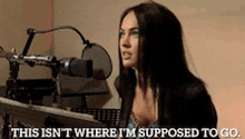 This Isn'T Where I'M Supposed To Go Megan Fox GIF