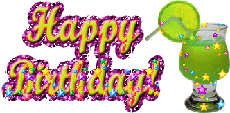 Happy Birthday Greetings Sticker - Happy Birthday Greetings Sparkling Stickers
