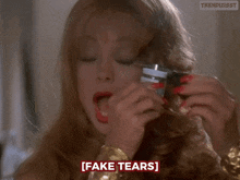 Fake Tears GIF - Fake Tears Goldie Hawn GIFs
