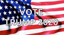 Election Vote Trump2020 GIF - Election Vote Trump2020 American Flag GIFs
