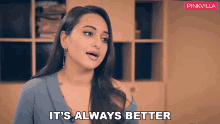 Its Always Better Sonakshi Sinha GIF - Its Always Better Sonakshi Sinha Pinkvilla GIFs
