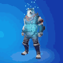 Fortnite Polar Patroller GIF - Fortnite Polar Patroller Polar Bear GIFs