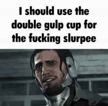 Double Gulp Cup Mgr GIF - Double Gulp Cup Mgr Metal Gear GIFs
