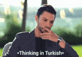 Thinking In Turkish Ateş Gülsoy GIF - Thinking In Turkish Ateş Gülsoy İlhan şen GIFs