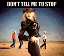 madonna dont tell me to stop dance cowboys