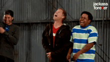 laughing dave england sean mcinerney davon wilson jackass forever
