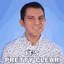 Its Pretty Clear Shane Luis GIF - Its Pretty Clear Shane Luis Rerez GIFs