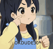 Ok Dude Anime GIF - Ok Dude Anime Cute GIFs