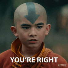 You'Re Right Aang GIF - You'Re Right Aang Avatar The Last Airbender GIFs