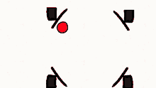 red ball bouncing spinning game