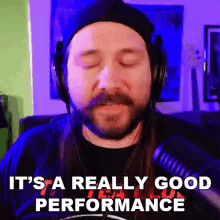 Its A Really Good Performance Michael Kupris GIF - Its A Really Good Performance Michael Kupris Become The Knight GIFs