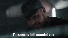 I'M Sure As Hell Proud Of You Seal Team GIF - I'M Sure As Hell Proud Of You Seal Team Sonny Quinn GIFs