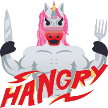 hangry unicorn life joypixels angry unicorn