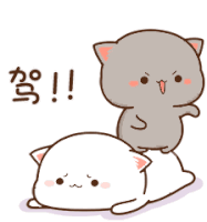 Jump Cat Sticker - Jump Cat Mochi Stickers