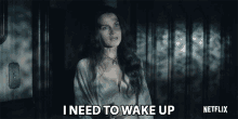 I Need To Wake Up Carla Gugino GIF - I Need To Wake Up Carla Gugino Olivia Crain GIFs