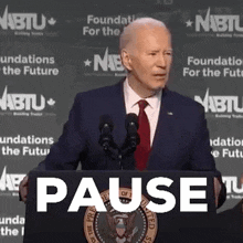 Mrandle Joe Biden GIF - Mrandle Joe Biden Pause GIFs