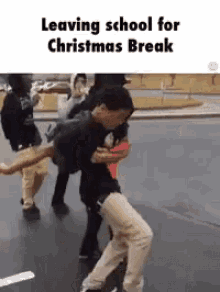 Leaving For Christmas Break GIF - Christmas Break Leaving School Swag GIFs