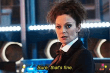 missy doctor who sure thats fine
