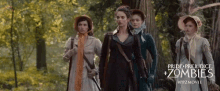 Bennet Sisters GIF - Prideand Prejudiceand Zombies The Bennet Sisters Squad Goals GIFs