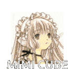 Mimi Mimi Cube Sticker - Mimi Mimi Cube Cube Stickers