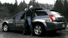 I Made A Thing. A Surprisingly Arousing Thing. GIF - Supernatural Dean Winchester Police Car GIFs