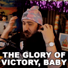 The Glory Of Victory Baby Godku GIF - The Glory Of Victory Baby Godku The Honor Of Being The Champion GIFs