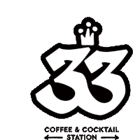 33 33coffee Sticker - 33 33coffee 33coffeecocktailstation Stickers