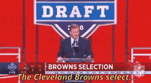 nfl the cleveland browns select