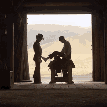 Teaching How To Ride A Horse Phil Burbank GIF - Teaching How To Ride A Horse Phil Burbank Peter GIFs