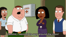 Annoyed Peter Griffin GIF