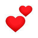 Coração Vermelho Sticker