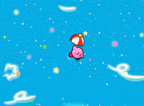 Kirby Falling GIF - Kirby Falling - Discover & Share GIFs