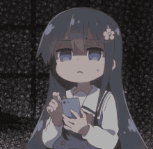 Anime Waiting For Text GIF - Anime Waiting For Text Waiting For Your Reply GIFs