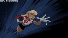 Superwoman Cartoon GIF - Supergirl Cartoon Animated GIFs