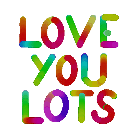 Love You Lots Love U Lots Sticker - Love You Lots Love U Lots Love You More Stickers