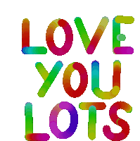 Love You Lots Love U Lots Sticker - Love You Lots Love U Lots Love You More Stickers
